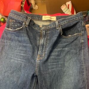 Reformation Indigo Straight-Leg Jeans